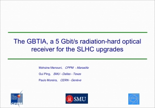 The GBTIA, a 5 Gbit/s radiation-hard optical receiver for the SLHC upgrades