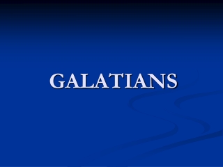 GALATIANS