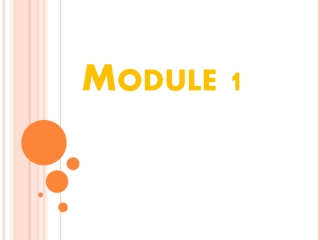 Module 1