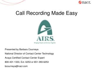 Call Recording Made Easy