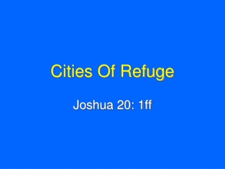 Cities Of Refuge