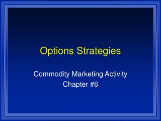 Options Strategies