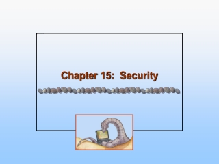 Chapter 15: Security