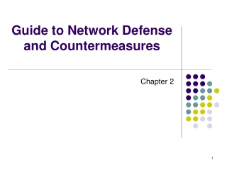 Guide to Network Defense and Countermeasures