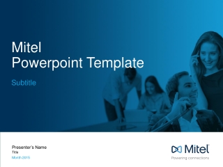 Mitel Powerpoint Template