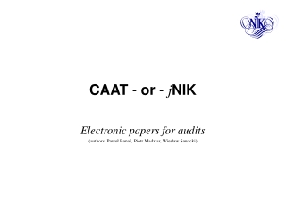 CAAT - or - j NIK