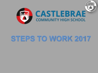 STEPS TO WORK 2017