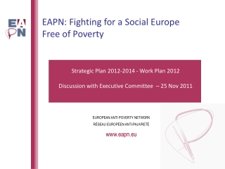 EAPN: Fighting for a Social Europe Free of Poverty