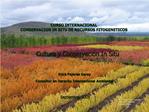 CURSO INTERNACIONAL CONSERVACION IN SITU DE RECURSOS FITOGENETICOS