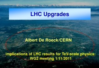 LHC Upgrades