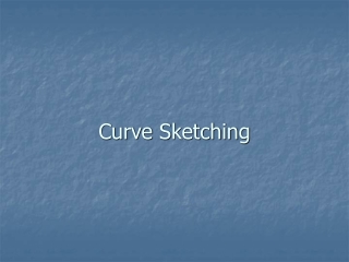 Curve Sketching