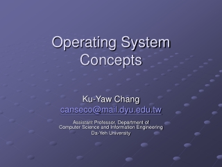 Operating System Concepts