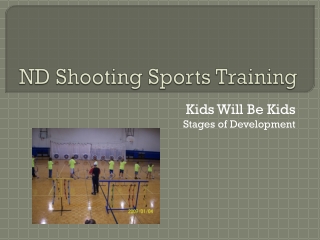 ND Shooting Sports Training