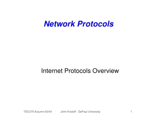 Network Protocols