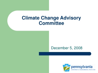 Climate Change Advisory Committee