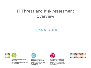 IT Threat and Risk Assessment Overview