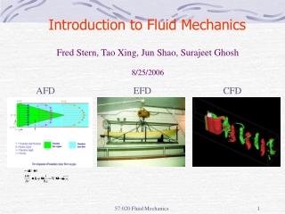 Introduction to Fluid Mechanics