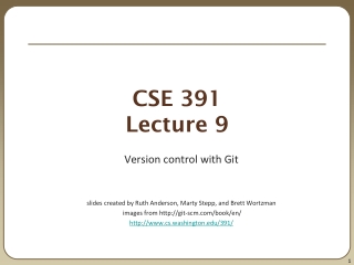 CSE 391 Lecture 9