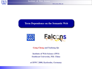Term Dependence on the Semantic Web