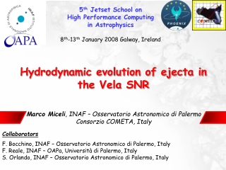 Marco Miceli , INAF – Osservatorio Astronomico di Palermo Consorzio COMETA, Italy