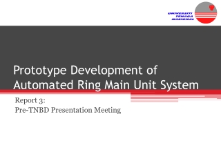 Prototype Development of Automated Ring Main Unit System