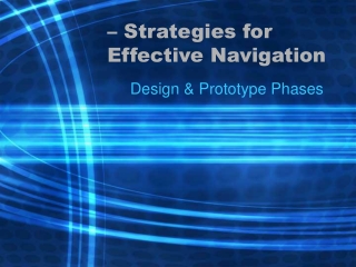 – Strategies for Effective Navigation