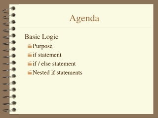 Agenda