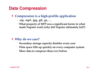 Data Compression