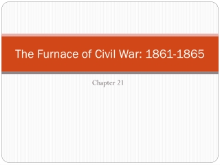 The Furnace of Civil War: 1861-1865