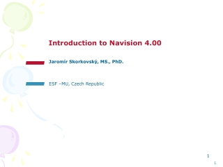 Introduction to Navision 4.00