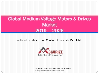 Global Medium Voltage Motors & Drives Market