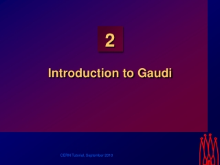 Introduction to Gaudi