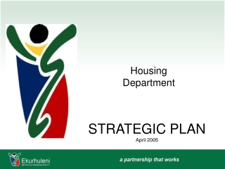 STRATEGIC PLAN April 2005