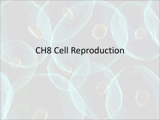 CH8 Cell Reproduction