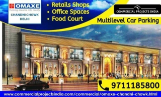 Omaxe Chandni Chowk Mall, Retail Shops, Book site visit at 9711185800