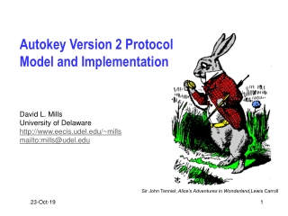 Autokey Version 2 Protocol Model and Implementation