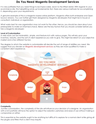 Do You Need Magento Development Services?