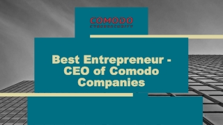 Best Enterepreneur - Melih Abdulhayoglu | CEO of Comodo Companies