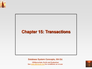 Chapter 15: Transactions