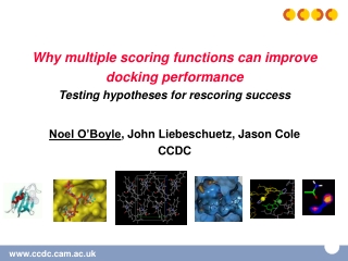 Why multiple scoring functions can improve docking performance