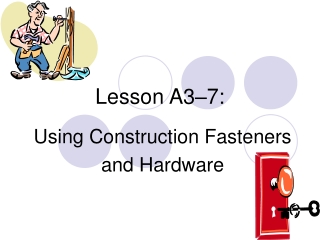 Lesson A3–7: