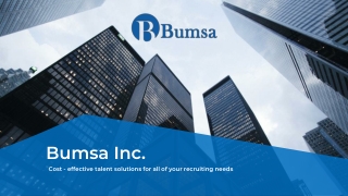 Bumsa Talent Solutions | Staff Outsourcing