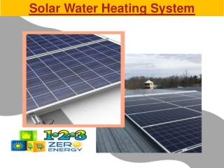 Solar Water Heating System