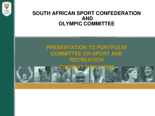 SOUTH AFRICAN SPORT CONFEDERATION AND OLYMPIC COMMITTEE