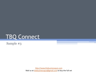 TBQ Connect