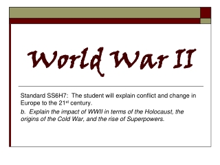 World War II