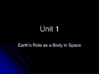 Unit 1