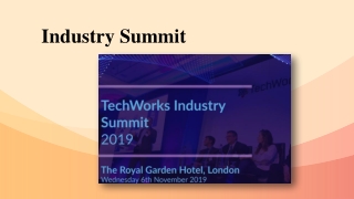 Industry Summit