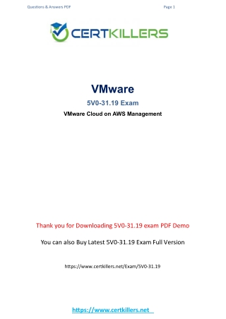 5V0-31-19 reading practice test { sample test }