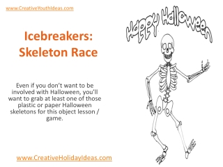 Icebreakers: Skeleton Race